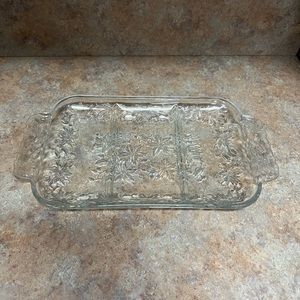 Princess House Fantasia 3 Section Serving Dish